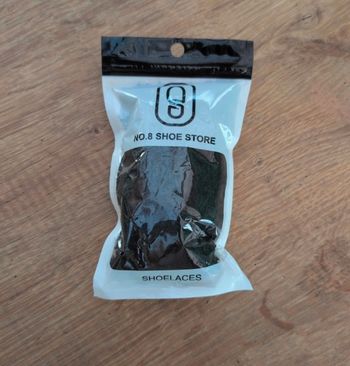 Paire de lacets Fluffy noir