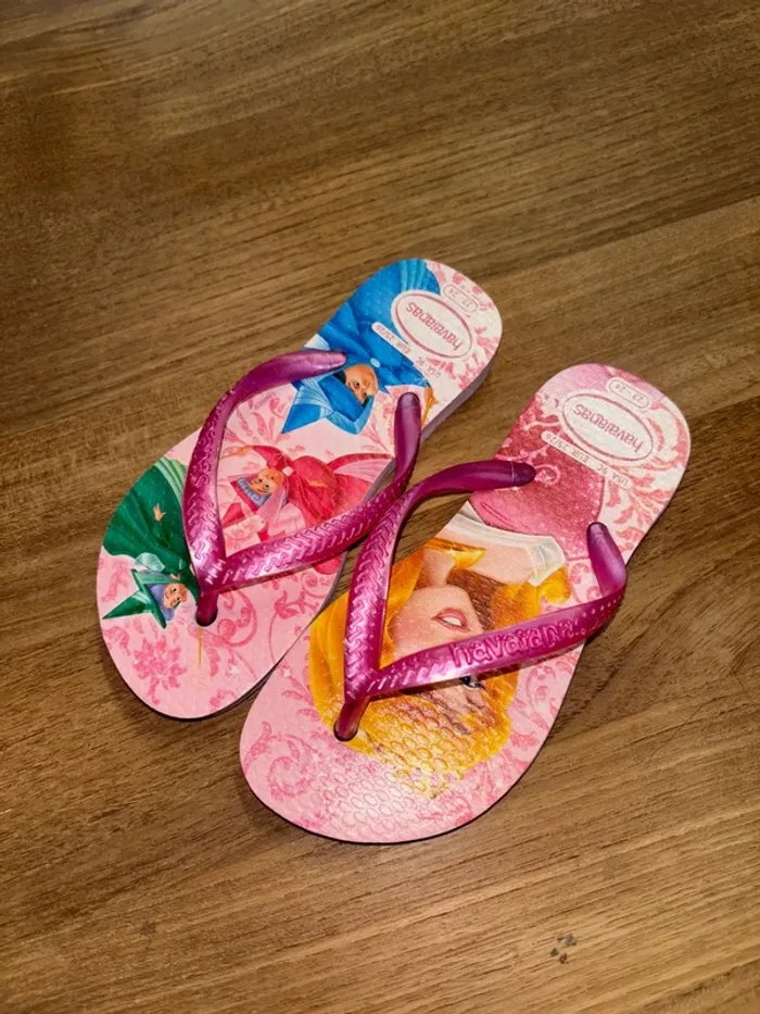Tong havaianas le belle au bois dormant taille 23/24