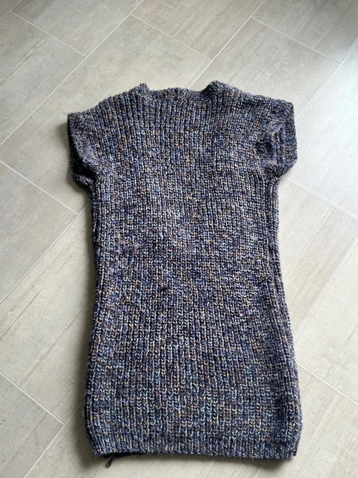 Robe laine hiver sans manche 40 - photo numéro 10
