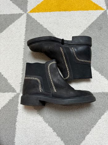 Bottines en cuir vintage Taille 38