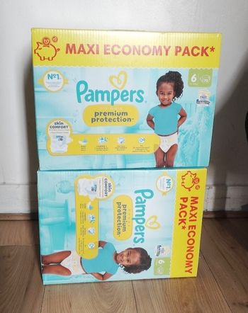 Pampers premium taille 6