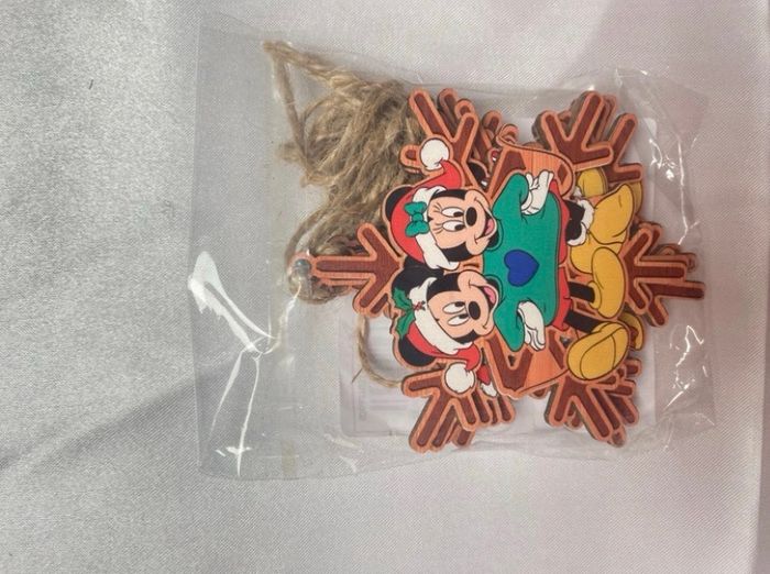 Boules Noël 2D Mickey flocon de neige - photo numéro 7
