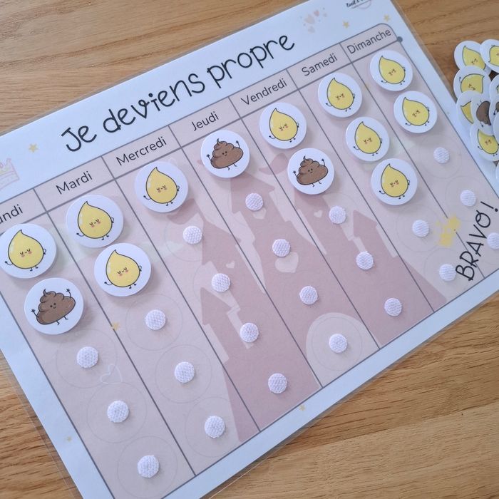 Tableau de propreté - photo numéro 2