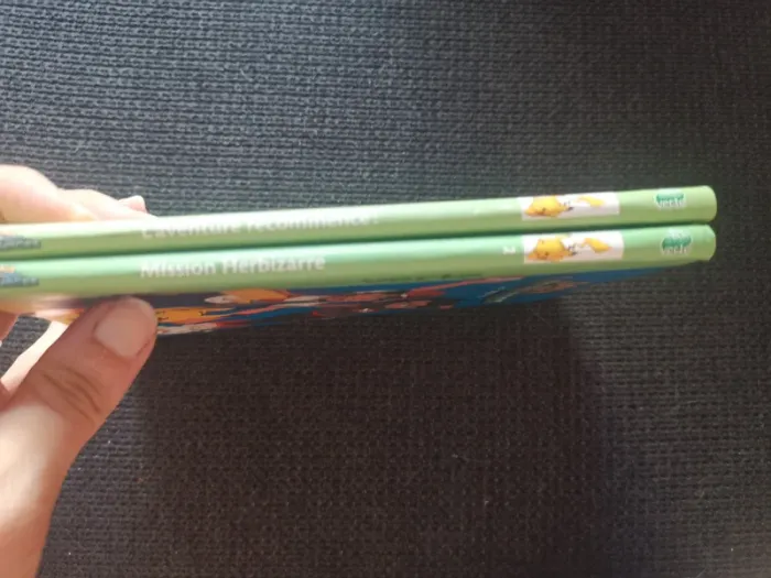 Lot 2 tomes livre pokemon la série bibliothèque verte - photo numéro 3