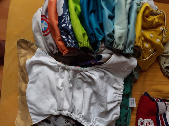 Gros lot  + 40 couches lavables  et inserts - photo numéro 4