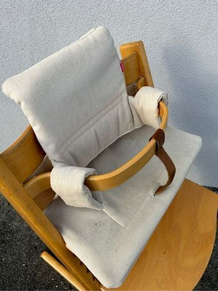 Chaise Tripp Trapp Stokke en bois naturel + arceau - photo numéro 10