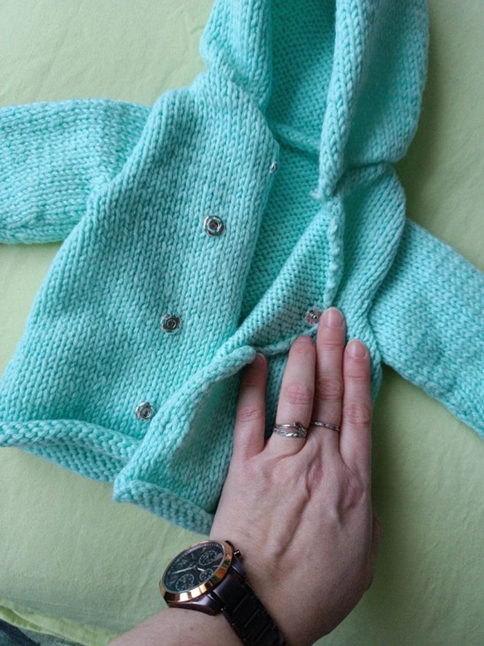 Manteau veste bébé - photo numéro 3