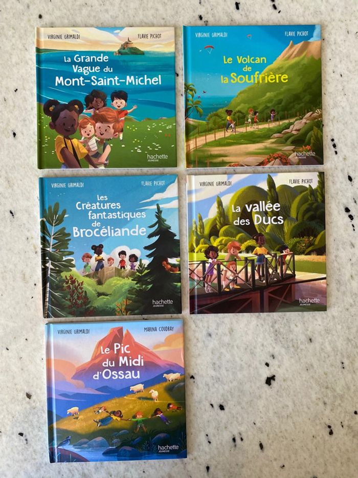 Lot de 5 livres Merveille de France hachette jeunesse - photo numéro 3