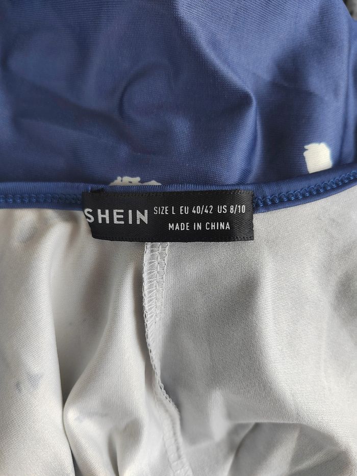 🌊 Combinaison Tie-Dye Bleu Marine & Blanc – Taille 40/42  – Shein – Neuve - photo numéro 7