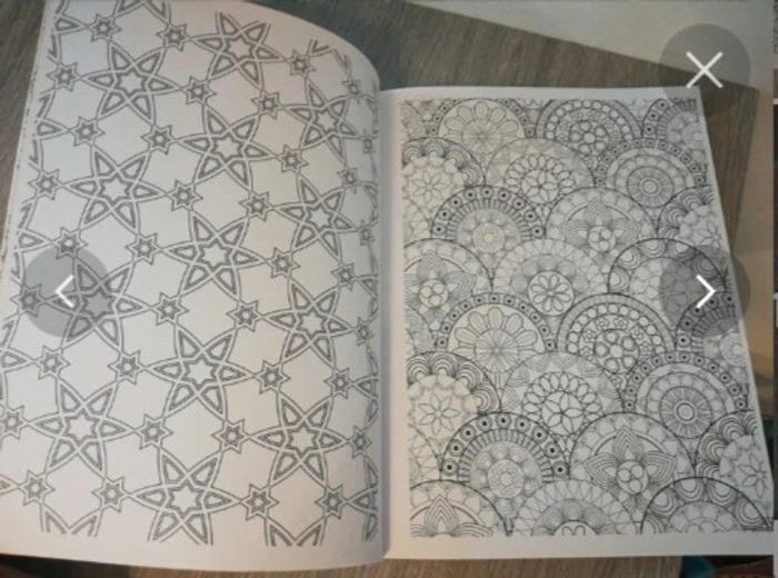 Livre de coloriage relax art neuf - photo numéro 4