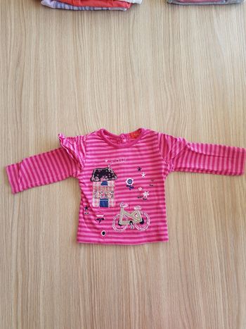 tee shirt longues manches 3 mois