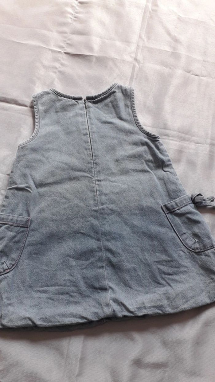 Robe boule en jean clair 18 mois - photo numéro 3