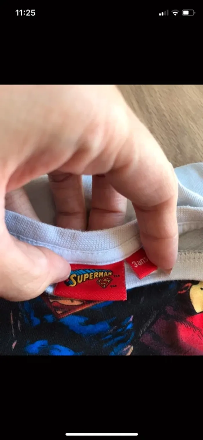 Ensemble superman taille 3 ans - photo numéro 3
