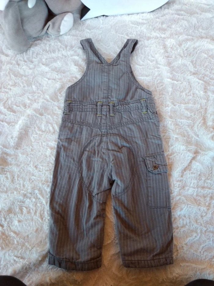 Salopette Garçon 12 mois Kitchoun 100% coton - photo numéro 8