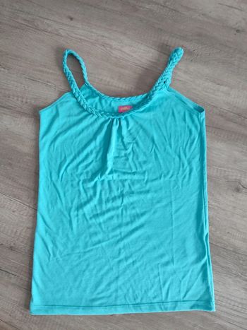 Débardeur Bleu turquoise Phildar taille S