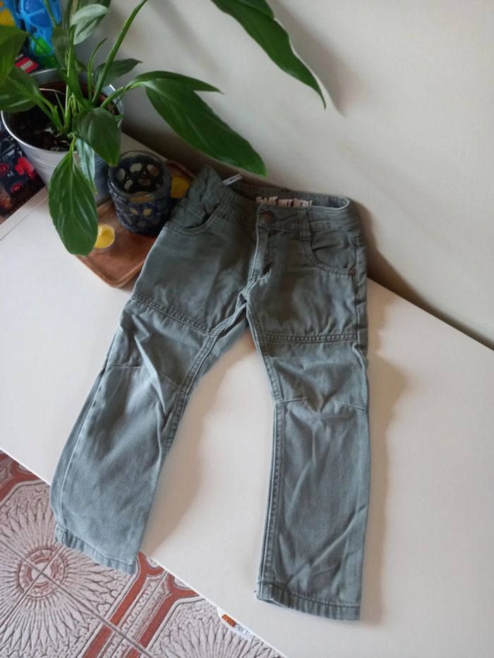 Pantalon garçon kaki 92