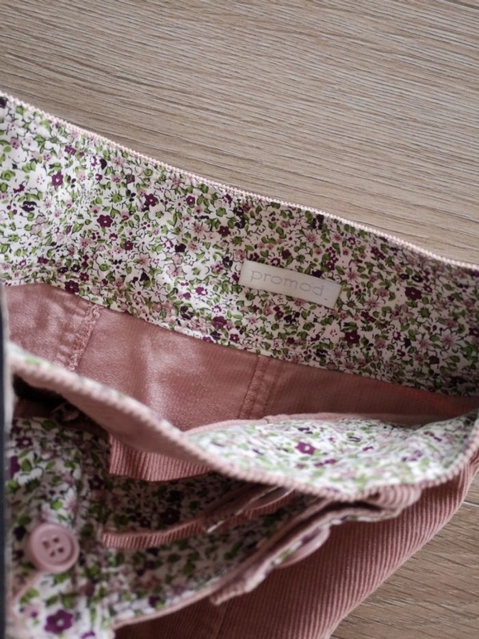 Jupe velours promod 38 - photo numéro 3