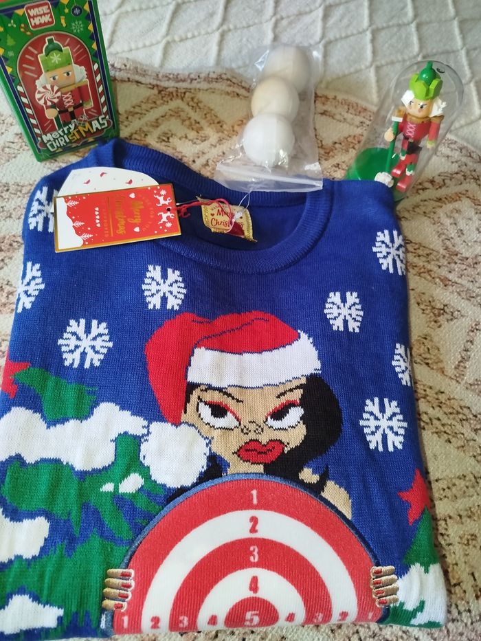 Pull de Noël mixte taille M - photo numéro 9