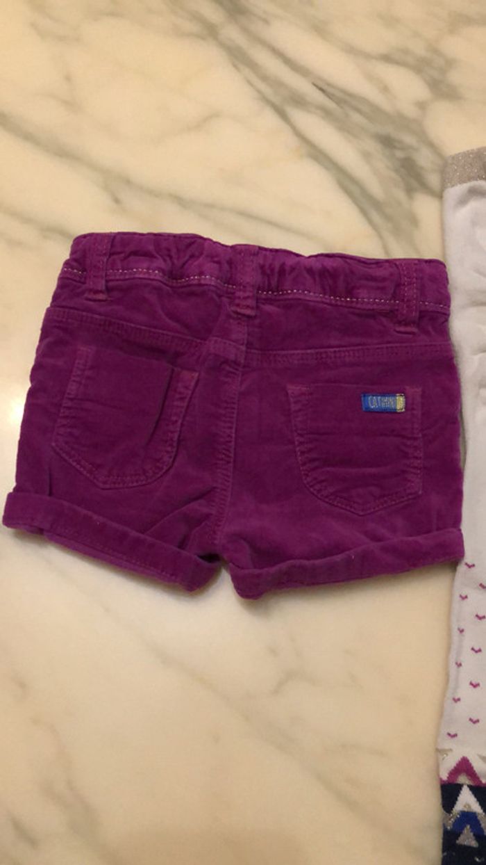 Short avec collant catimini 2 ans - photo numéro 5