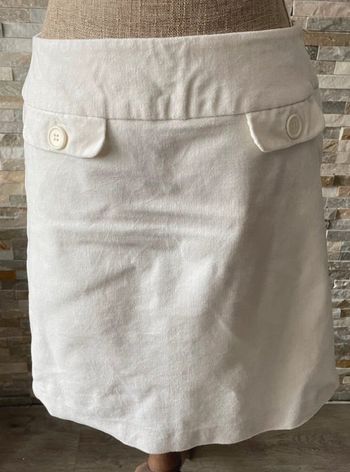Jupe blanche 3 suisses taille 40