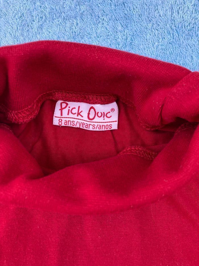 🎁 sous pull rouge 8 ans 🎁 - photo numéro 2