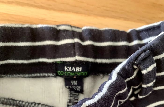 Lot de 2 pantalons/survêtements bébé 9 mois Kiabi - photo numéro 4