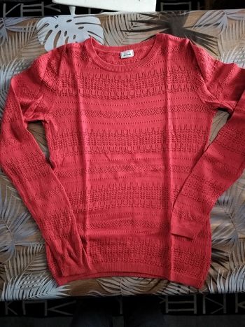 Pull léger ajouré femme T. S