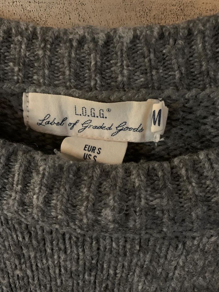 Pull femme H&M gris Bordeaux S - photo numéro 2
