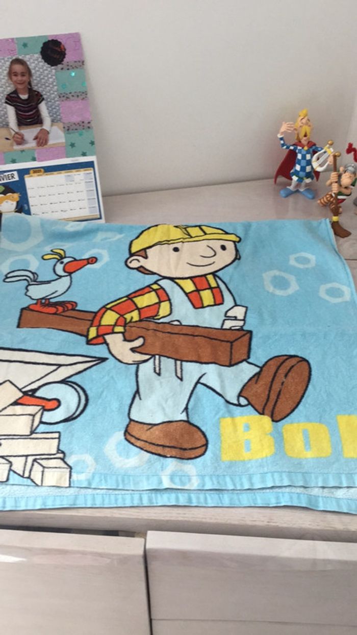 Serviette cape de bain Bob Le Bricoleur - photo numéro 5