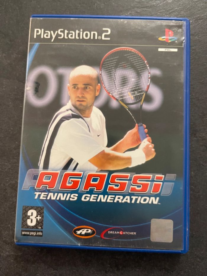Jeux vidéos PS2 Agassi Tennis Génération