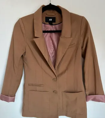 Blazer marron femme taille xs h&m
