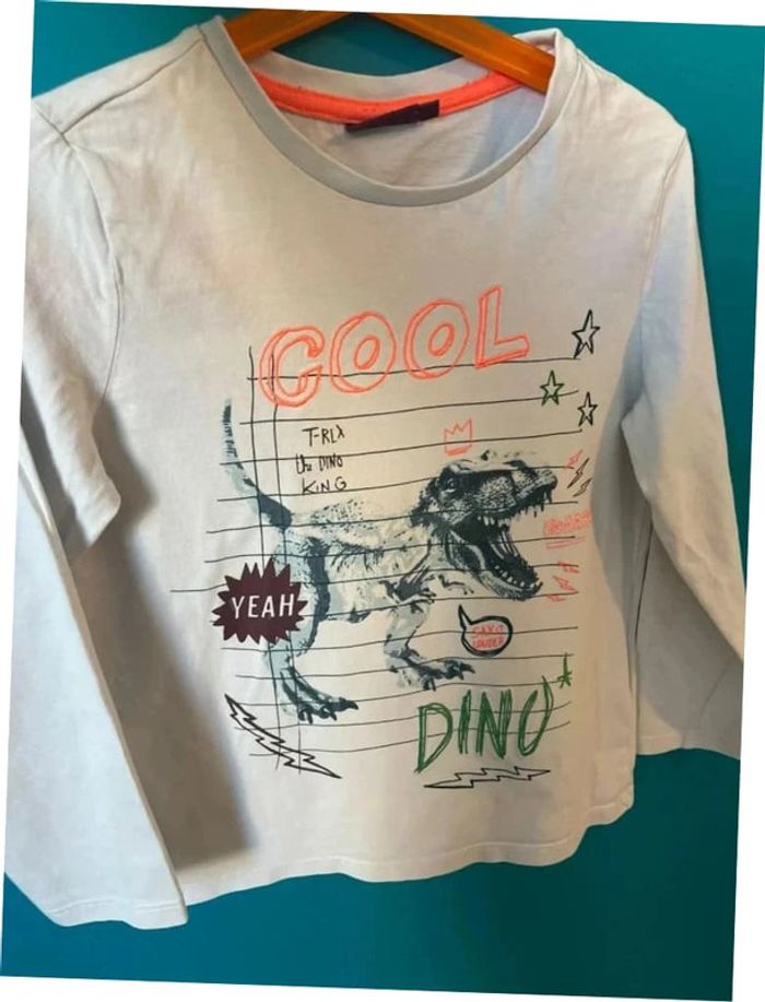 Beau t-shirt manches longues 7 ans sergent major