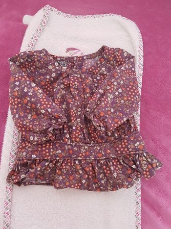 Blouse fleuri 3 mois