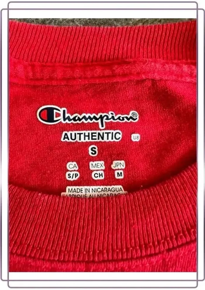 T shirt rouge homme Champion S Dixie University Men T-shirt Maglietta uomo Herren-T-Shirt - photo numéro 4