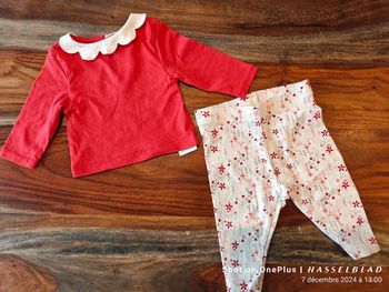 Ensemble rouge bébé