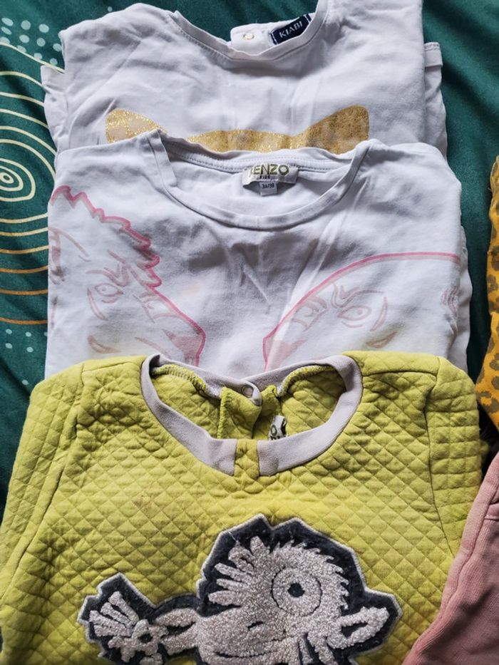 🌴 Lot de vêtements fille taille 3 ans dont kenzo - photo numéro 2