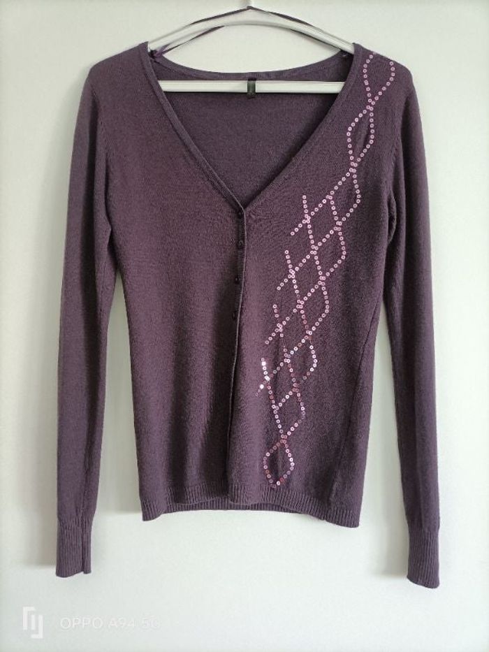 Gilet sequin