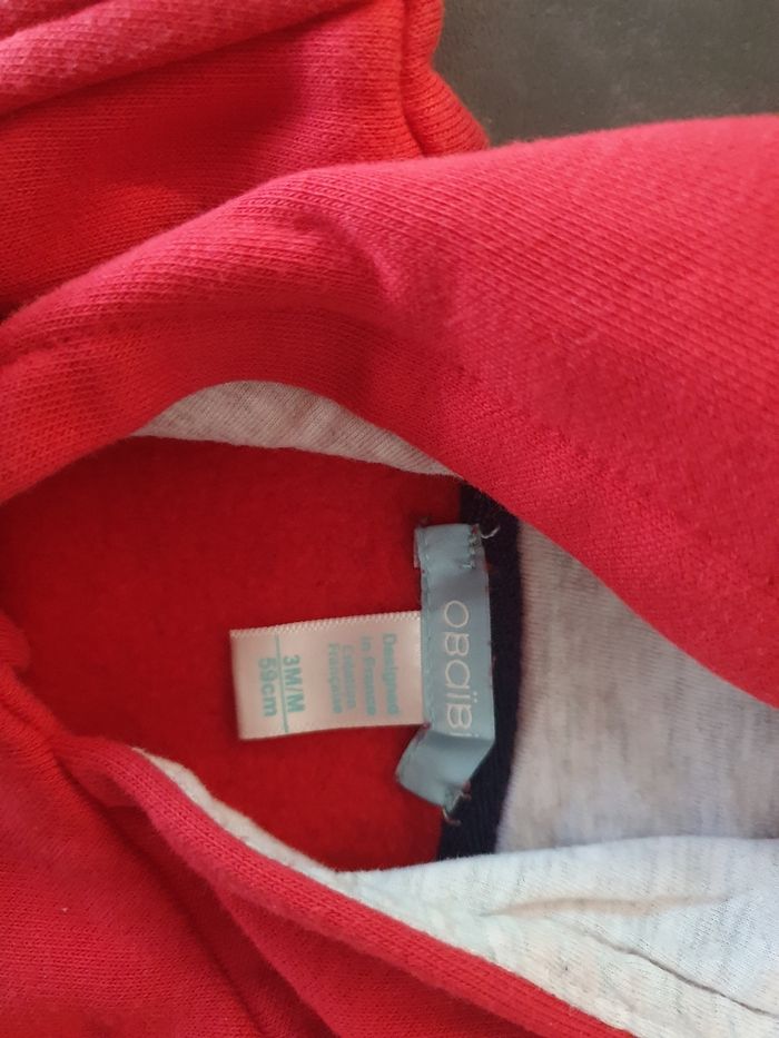 Pull obaïbi rouge - photo numéro 3