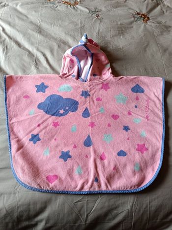 Poncho de bain licorne 