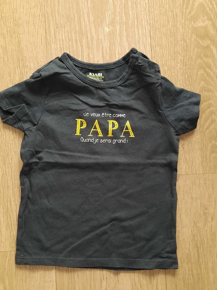 Tee shirt manche courte 12 mois
Marque kiabi