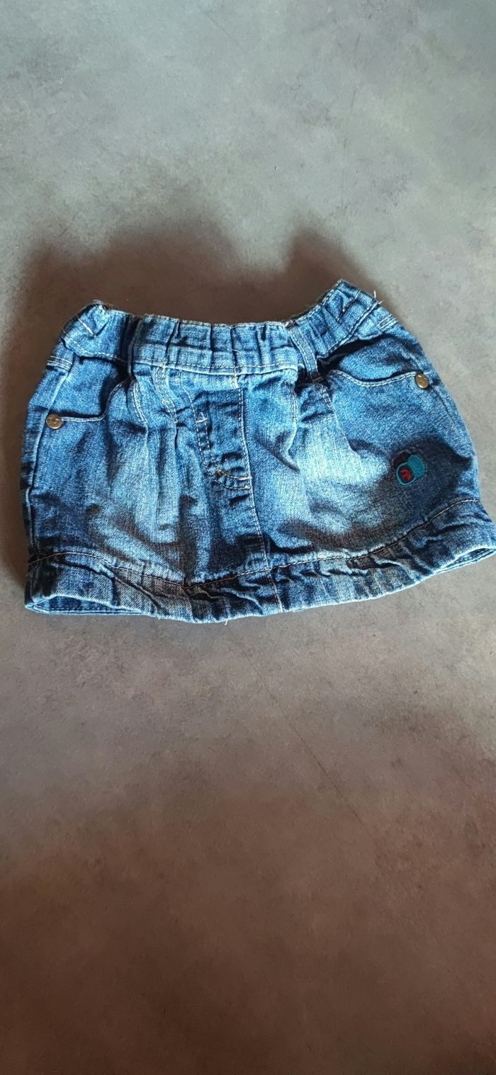 Jupe en jeans