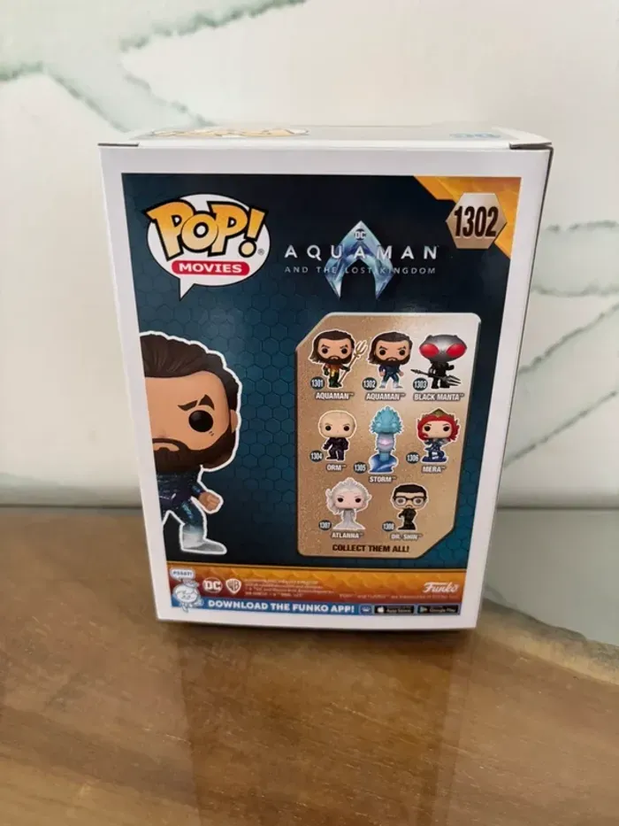 Funko pop figurine Aquaman DC - photo numéro 2
