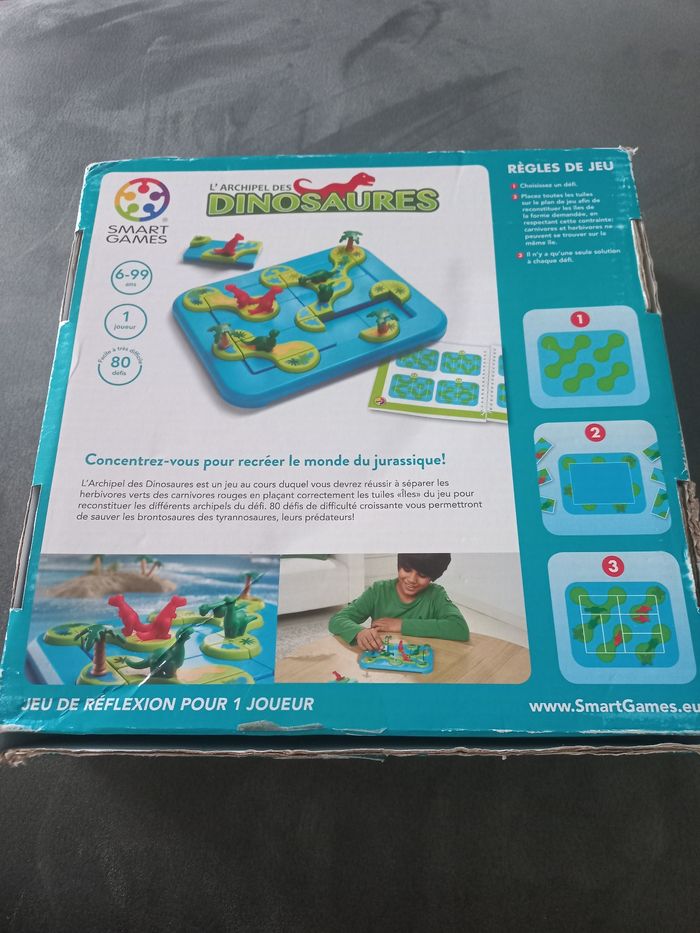 Jeu smart games l'archipel des dinosaures - photo numéro 2
