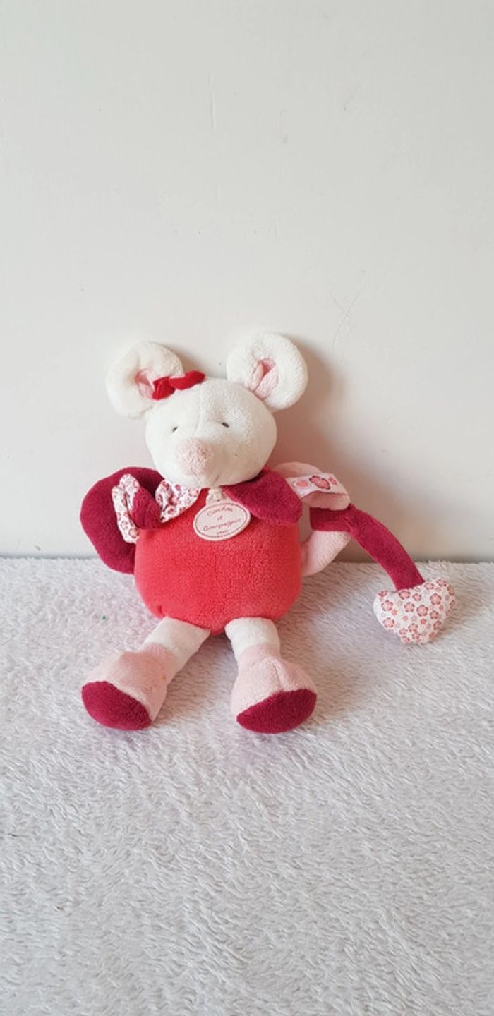 Doudou et compagnie hochet souris Clementine - photo numéro 2