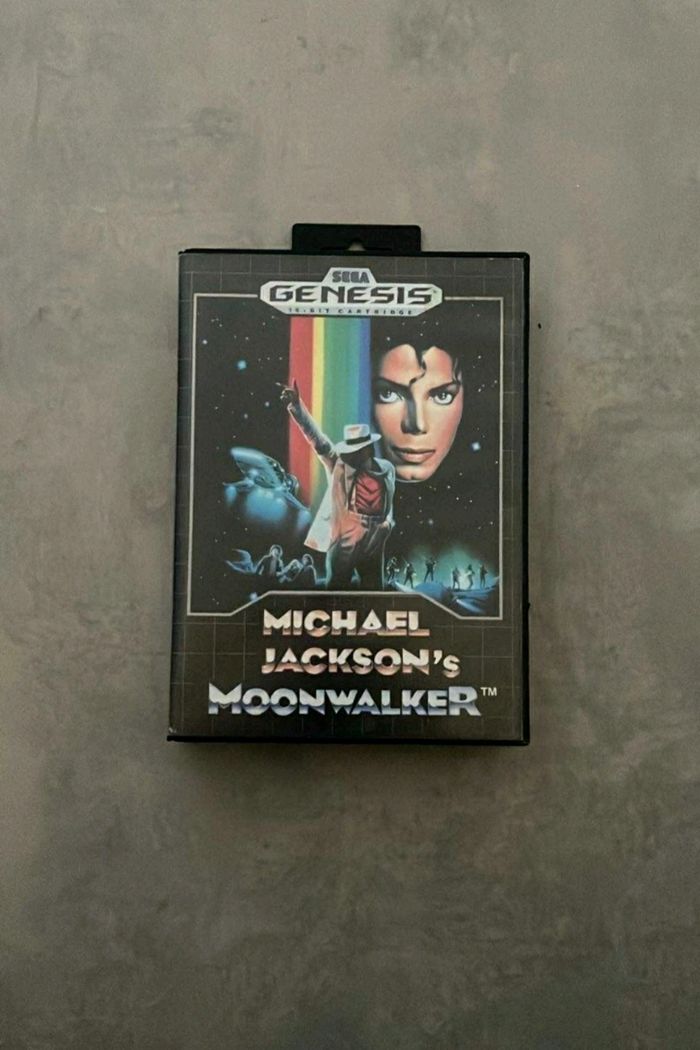 Michael Jackson's Moonwalker Sega megadrive genesis - photo numéro 2