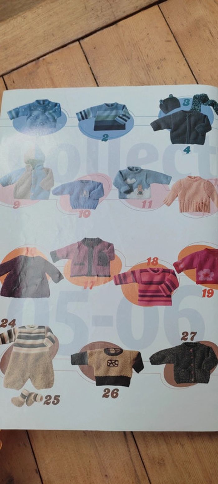 Catalogue tricot Phildar hiver 05/06 layette - photo numéro 2