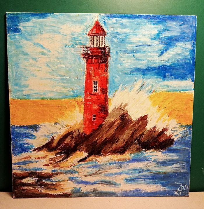 Le phare toile