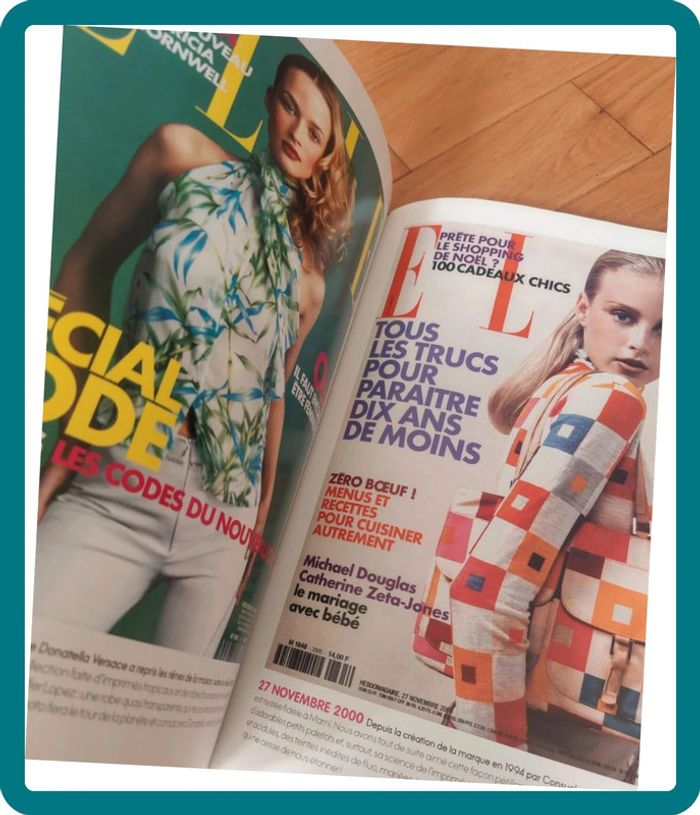 Livre "ELLE Mode – 600 couvertures de 1945 à nos jours" Histoire du style, iconographie - photo numéro 7