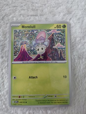 Carte Pokémon Morelull