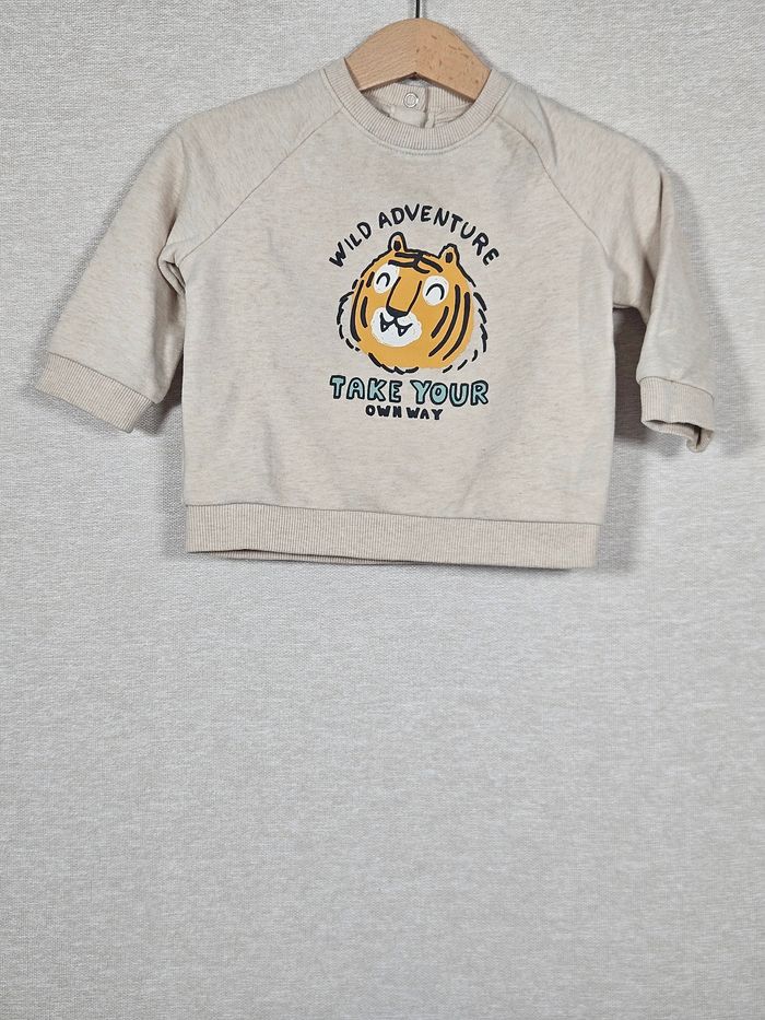 Sweat lion kiabi 9 mois 69-72 cm